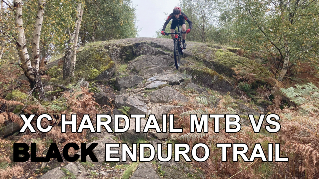 Video: XC Hardtail VS Black Enduro Trail